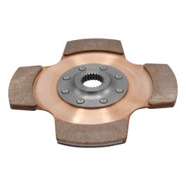 Disque d'embrayage Céramétallique (6 patins) 8 rivets D184mm x 10 can Tilton 64185-8-V-03